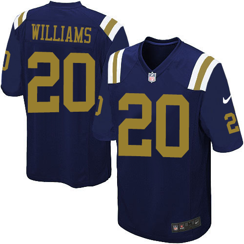 Youth Limited Marcus Williams Nike Jersey Navy Blue Alternate - #20 NFL New York Jets